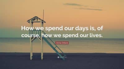 How Do You Spend Your Days?